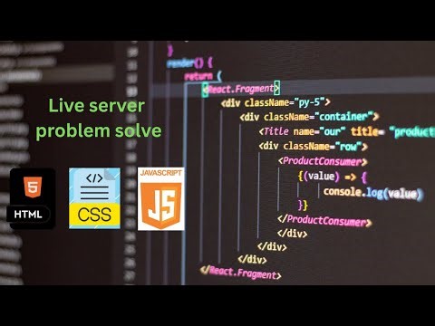 live server not working | go live button not working