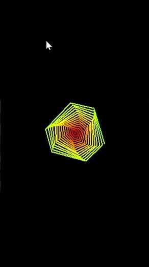 3D Spiral Animation in Python Turtle | Colorful Rotating Spiral with Turtle Graphics @CreativeCoding