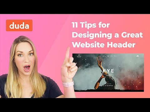 11 Tips For Designing A Great Website Header