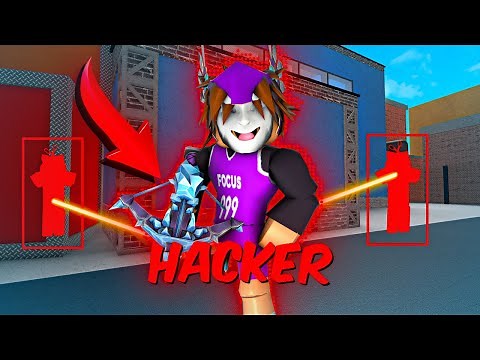 Using HACKS To BEAT PLAYERS in MM2.. 😂 (Murder Mystery 2) *Funny Moments*