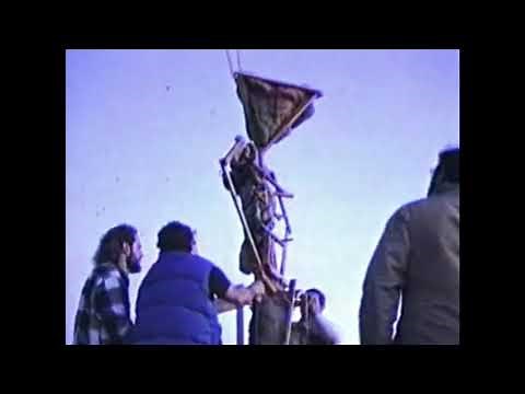 Burning Man 1986 at Baker Beach