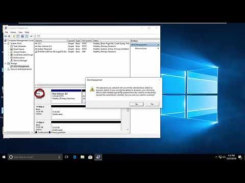 Disk Management in Windows 10