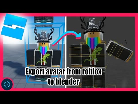 Roblox to blender avatar Export