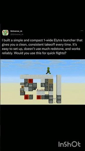 The Smoothest Elytra Launch You’ll Ever See!