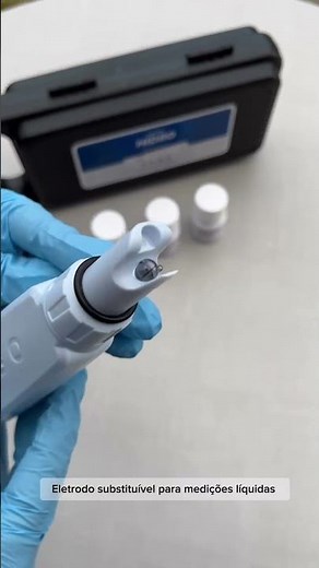 É assim que você recebe o pHmetro AK90!