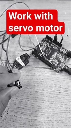 Precision Servo Control with Rotary Encoder & Arduino 🕹️ #arduino #arduinoproject #electronic