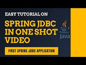 Spring JDBC tutorial