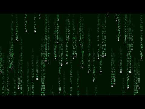 Matrix Animation in Processing