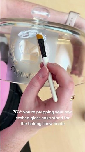 Custom Glass Etching Stencils 🎂