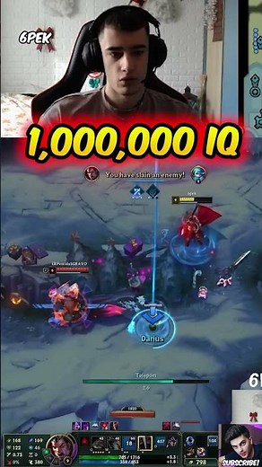 Why 6Pek Is World's Smartest League Player #leagueoflegends