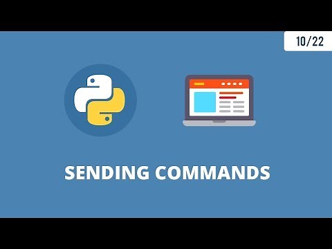 Python Network Programming 5 - Sending Commands ( Socket Programming )