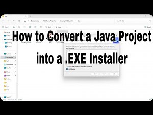 How to Convert a Java Project into a .EXE Installer Step-by-Step Guide