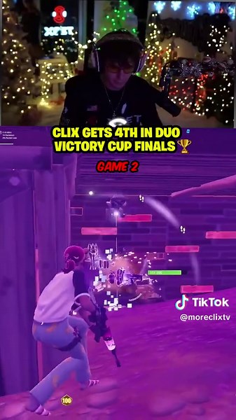Clix Achieves Another 4th Place in Fortnite