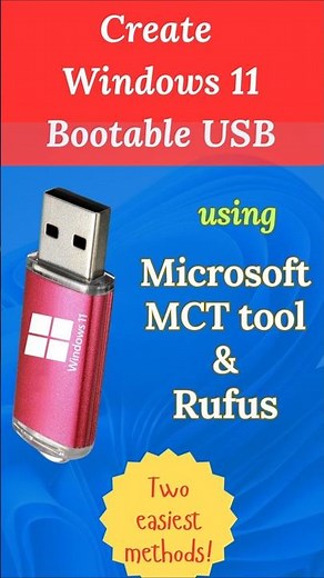 Create Windows 11 Bootable USB (Rufus + Media Creation Tool) | FAST Tutorial 🔥