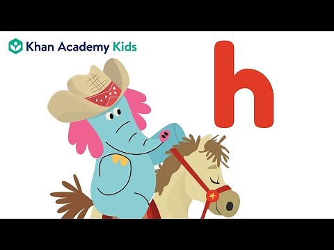 The Letter H | Letters and Letter Sounds | Learn Phonics with Khan Academy Kids