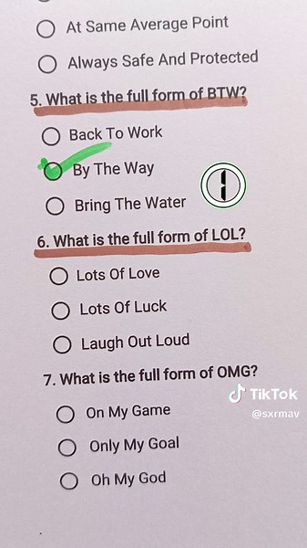 Challenge Your Knowledge with Our Full Form Quiz!