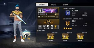 White444's Free Fire ID, stats, country, and more