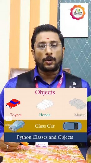 Classes and Objects in Python #pythonforbeginners #tamil Python in tamil #pythonintamil #pythonprogramming #pythoninterviewquestionsandanswers #kaashivinfotech #kaashiv | KaaShiv InfoTech Company | Facebook