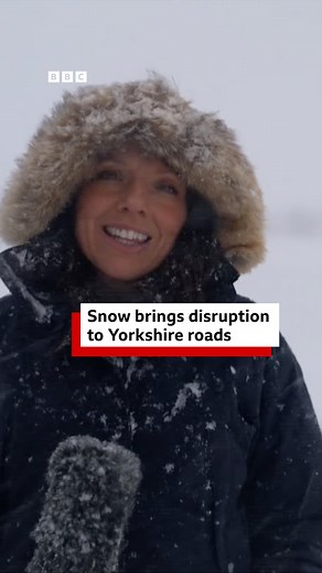 197K views · 2.5K reactions | Today's snow has made for treacherous driving conditions. | BBC York | Facebook