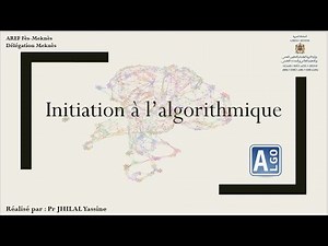 Initiation à l'algorithmique