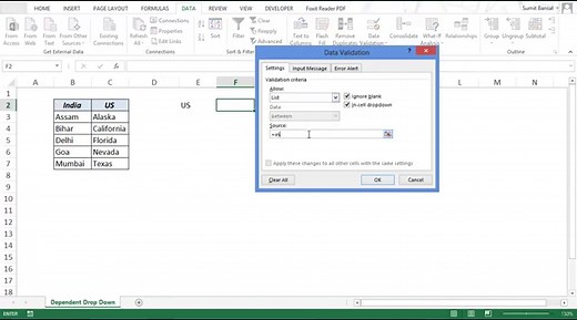 Creating a Dependent Drop Down List in Excel [Step-by-Step Tutorial]