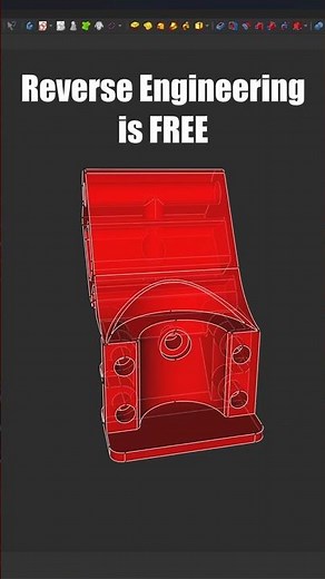 Reverse Engineering is FREE with FreeCAD