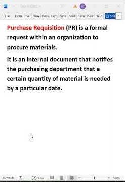 What is a Purchase Requisition in SAP? Complete Tutorial
