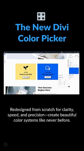 Divi's color revolution is here. 🤩 Introducing Relative Colors and HSL for Divi 5! This new feature positions Divi as the clear leader in color management and advanced color systems. Divi's color picker has been completely redesigned, and it doesn't get any better. Using HSL, you can create mathematically beautiful, variable-based color systems that are easy to manage, forever changing how you manage colors on your websites. Get all the details here. 👇 https://www.elegantthemes.com/blog/theme-