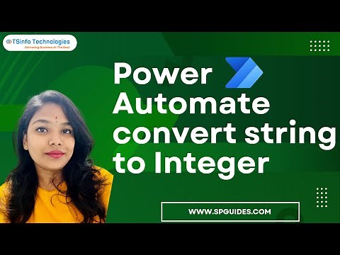 How to convert the strings to integer on Power Automate