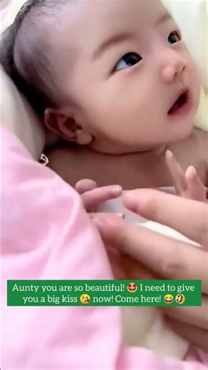 Aunty you are so beautiful! 🤩 I need to give you a big kiss 😘 now! Come here! 😂🤣