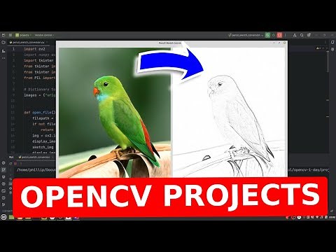 20 computer vision projects with Python and OpenCV