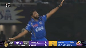 You miss, I hit 🎯⚡️ A golden duck in Kolkata for Sunil Narine! 😲 Watch the match LIVE on JioCinema and Star Sports 💻📱 #TATAIPL | #KKRvMI | IPL - Indian Premier League