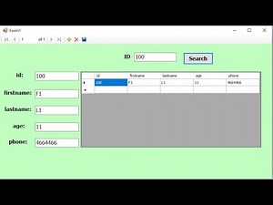C# tutorial: The simplest way to connect c# with sql server(add new- save data- delete -search)