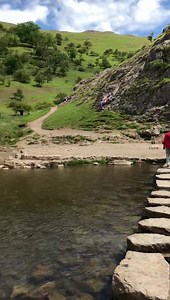 In light of the latest government advice, we’re not encouraging visitors to the Peak District right now, but we CAN bring the Peak District to you instead 💚 Sit back, relax and imagine you’re crossing the famous Dovedale Stepping Stones from the comfort of your sofa ☺️🍃 📍Dovedale, Peak District National Park | Visit Peak District & Derbyshire