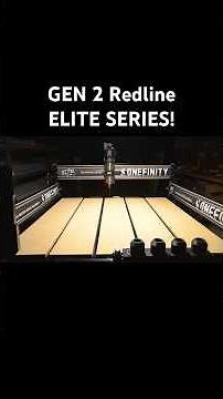 GEN 2 Redline ELITE Series! Harder, Better, Faster, Stronger #cnc #onefinitycnc