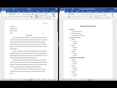 How to view two word documents side by side on MacBook