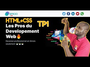 Tutoriel HTML et CSS pour 2021 - Cours d'initiation COMPLET!