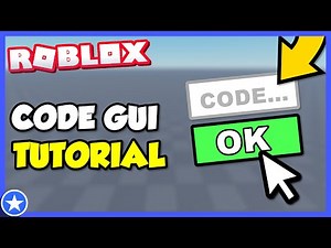 ROBLOX Code GUI Tutorial