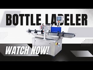 Automatic Round Bottle Labeling Machine | Labeling on Sauce Bottle |Neostarpack