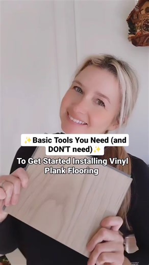 LVP installation almost as easy as 1, 2, 3! Watch our friend Mary Jo tell you all about the basic tools needed for DIY installation.​ Video: @maryjo.onthego​ https://bit.ly/3xmnEQz #shawfloors #floors #diyrenovation #homedecor #renovation #modernhome #design | Shaw Floors