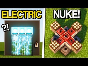Minecraft: 5+ New Redstone Builds & Hacks!