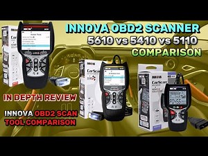 Innova OBD2 Scan Tool Comparison: 5610 vs 5410 vs 5110 |