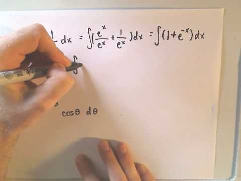 Integrating Exponential Functions - Examples 1 and 2