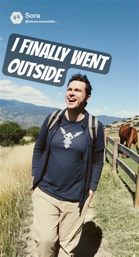 I FINALLY WENT OUTSIDE