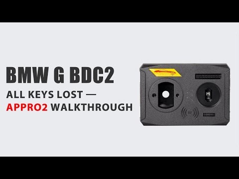 How to Program a New BMW G‑Series Key Using APPRO2 Key Programmer (BDC2/OBDII)
