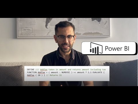 User Defined Function on Power BI