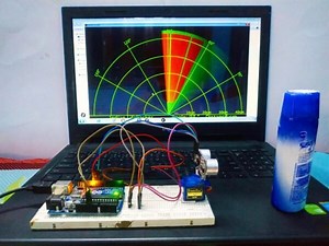 Arduino radar project using Ultrasonic | Radar using Arduino | Techatronic