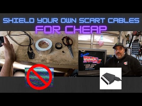 DIY - Shielding your RGB Retro Gaming Cables - STOP OVERSPENDING!!!