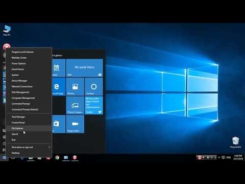 Where is the control panel in windows 10