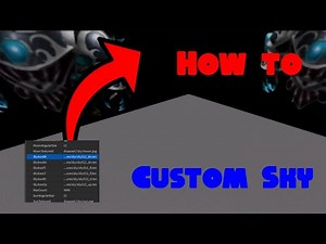 Roblox studio: How to make a custom sky